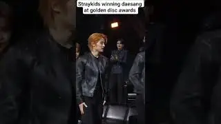 Straykids winning album of the year daesang at golden disc awards 🥳#straykids #goldendiscawards