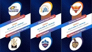 IPL 2021 Schedule: Full Fixtures List, Dates, Venues, Timings, IPL Match Time Table