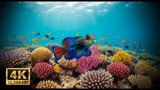 🐟 4K Aquarium Screensaver &ndash; Colorful Tropical Fish & Peaceful Ocean Ambience