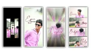New Trending 1Pic Love lyrical Boys video editing instagram alight motion instagram trending Video