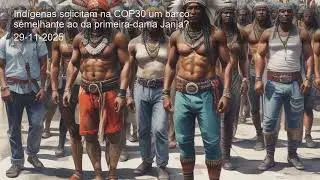 Ind&iacute;genas solicitam na COP30 um barco semelhante ao da primeira-dama Janja?