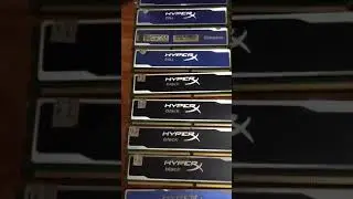 Ram 4G-DDR3-1600 Kington HyperX Black - Blu - Ram Tản Nhiệt Đen - Xanh H&agrave;ng Ch&iacute;nh H&atilde;ng