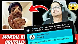 @Paras Official Justice Is Needed By @Mortal 🥺😭 Attack On Paras 😱 #JusticeForParas #justice