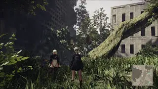 Nier: Automata - Side Quest - Retrieve the Confidential Intel
