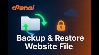 How to Backup and Restore a website on cPanel