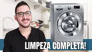 LIMPANDO A LAVA E SECA SAMSUNG 11KG ECO BUBBLE