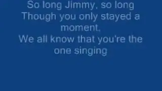 James Blunt - So Long Jimmy lyrics