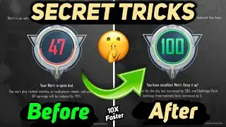 How To Increase Merit In BGMI // PUBG Mobile 48 To 100 Merit Fast || Bgmi Mai merit kaise badhaye 🔥