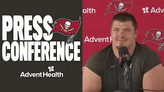 Luke Goedeke on Smooth Transition Back to Right Tackle | Press Conference