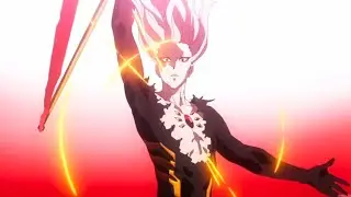 Lancer of red VS saber of black final bettle||anime fight||apocrypha #anime #animefights