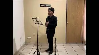 Efraín de Jesús López Landin, clarinete, 16 años, Guanajuato. Audición OSIM 2024