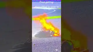brutal crash Marco Bezzecchi #shots #youtubeshorts #motogp #trending