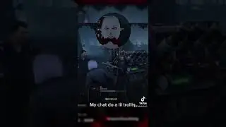 This clip is banned on TikTok. It&rsquo;s just my chat using #Dixper to troll in #DbD. Tf 😂
