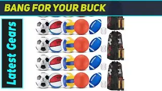 Liliful Sports Ball Set: The Ultimate Gift for Sports Fanatics!