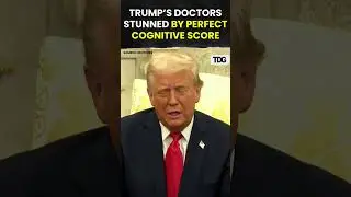 #trump | Trump&rsquo;s cognitive exam results surprise doctors with perfect 30 score #trending #shorts
