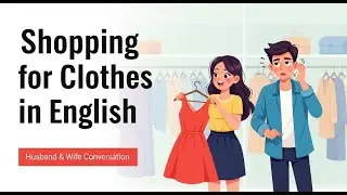 Shopping for Clothes in English 🛍️ | Full Conversation for Everyday English Practice