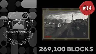 Minecraft Pixel Art Build (270,000 Blocks): From Inside to Outside Again &ndash; VOD #14
