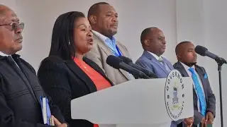 HAPPENING NOW! Machakos Governor Wavinya Ndeti calls for a Press Briefing Over Nurses Strike.