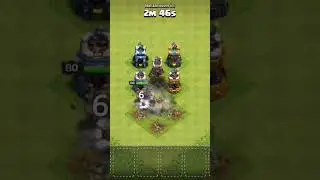 Barbarian King VS Bomb Towers Levels in 