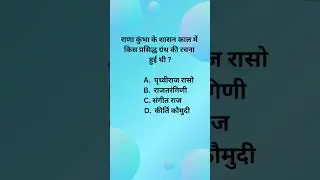 Rajasthan GK for all comparative exams