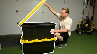27-Gallon Heavy-Duty Storage Tote 2-Pack Review &mdash; Stackable Snap-Tight Lid, Weather-Resistant Bins