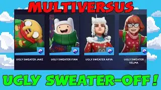 Ugly Sweater-Off in MultiVersus! (Checking out Christmas content and the new Spectator Mode)