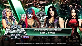 WWE 2K25 - Asuka vs Rhea Ripley vs Stephanie Vaquer vs Giluia - PS5 Gameplay