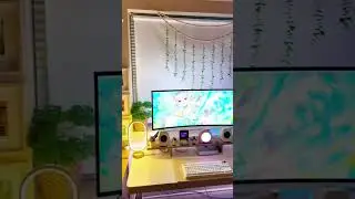 Day vs Night Desk Setup Video! 🔥 #shorts