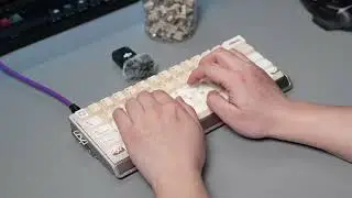 Owlab wooting with Owlab TI HE switch Typing Sound