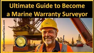 How to be a Marine Warranty Surveyor MWS Ultimate Guide, RigMoveMasterClass.com | RigMoveAcademy.com