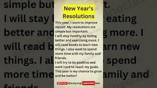 How to Talk About Your New Year&rsquo;s Resolutions in English 🎯 | Listen and Practice Speaking #2025