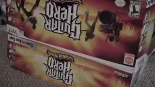 Guitar Hero: World Tour Full Band (Wii) Unboxing