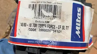 Mitas Terra Force EF Super Light  Single Green with Nitro Mousse 18-325NMS