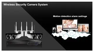 Camview Wireless Security System Motion detection alarm settings