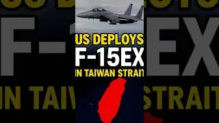 US Deploys F-15EX With 104-0 Kill Record to Taiwan Strait | China on Alert? #youtubeshorts