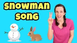 Snowman Song for Kids ❄️ | Chubby Little Snowman (Hand Motions)