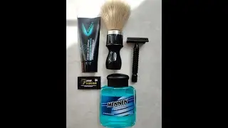 Бодрящий #забрив с Razorock Baby Smooth/Derby Premium/Viking/Mennen/Omega 10098.