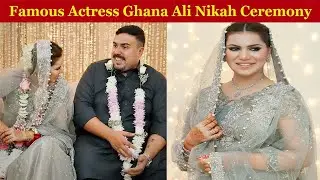 Actress Ghana Ali Nikkah Ceremony