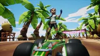 All-Star Fruit Racing: Coco Sunshine Race 1 - Coconui (Time Attack) 1st Place (1-Piston)