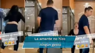 Mujer descubre a su novio con la amante en plena cita y su reacci&oacute;n se hace viral