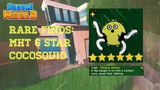Roblox Doodle World Rare Finds: MHT 6 Star Cocosquid