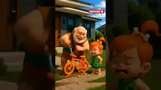 My grandfather broke my carrot bike #funny #cute #cartoon #love #animation #cute #catlovers