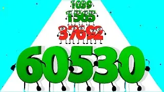 Merge Number Warriors : Combine Number Fight + Number Run 2048 ( Max Level