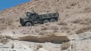Oshkosh MK23 hill climb