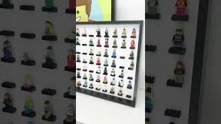 DIY Lego Minifigure Display #lego #legominifigures