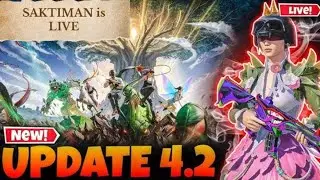 BGMI NEW UPDATE 4.2 | NEW EVENT NEW MJA | SAKTIMANisLIVE |AO DEKHE GROOT KI GUN MASTI