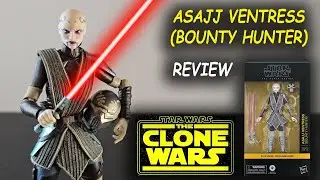 *NEW* Asajj Ventress (Bounty Hunter) Star Wars Black Series - REVIEW