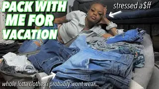 PACK WITH ME FOR VACATION 2021 | picking outfits, packing tips etc..