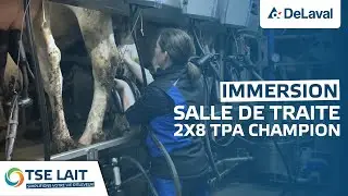 [TSE LAIT] SALLE DE TRAITE 2x8 TPA CHAMPION