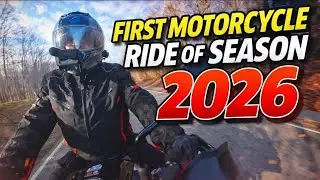 First motorcycle ride 2026, new season start 👏